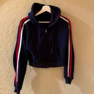 Brandy Melville Zip Up Hoodie